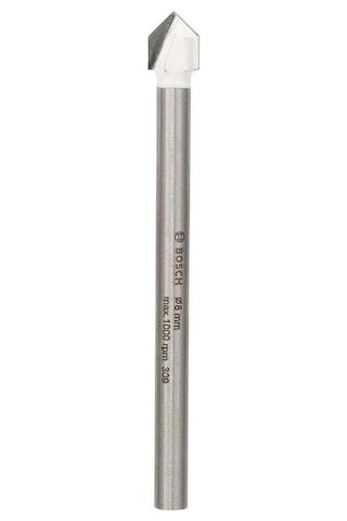 Professional Accessories Matkap Ve Kırıcı Delici Uçları, Taş Ve Beton, Gri, 8 Mm, 1 Adet