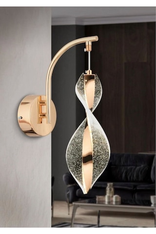 Nuvola Model Gold 3 Renk Oturma Yatak Mutfak Çocuk Mutfak Odası Modu Led Aplik Gold