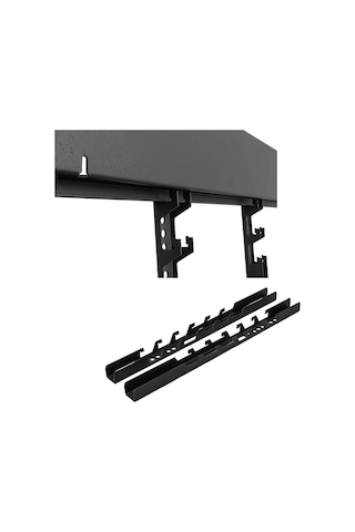Ayt 42-100 İnç Lcd Led Tv Monitör Mount Sabit Duvar Askı Aparatı 106-252 Ekran Arası 80 Kg Taşıma Kapasitesi