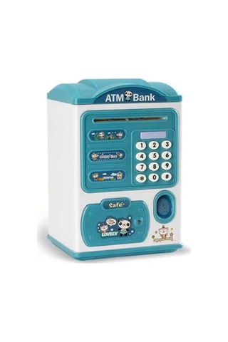 Buğz Parmak İzi Ve Şifreli Elektronik Atm Kumbara