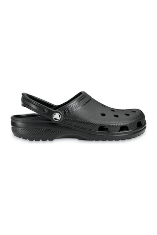 Crocs Unısex Marka Logolu Rahat Günlük Kullanım Siyah Terlik 10001-001-7563 Siyah