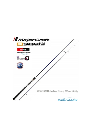 Major Craft Solpara Sps-902Ml Seabass Spin Kamış 275Cm 10-30Gr.