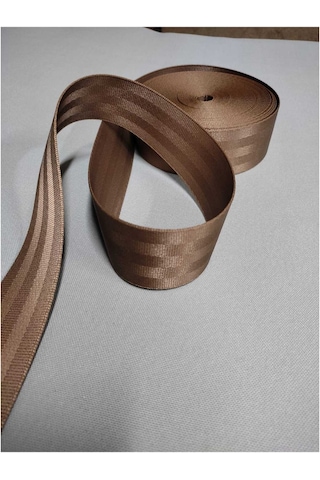 Renkli Emniyet Kemeri 6 Metre 2 Kemer İçin Açık Kahve