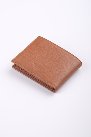 Ancora Leather Hakiki Deri Erkek Cüzdan-26500 Taba