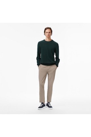 Nautica Erkek Yeşil Classic Fit Kazak Düz S57200t Yeşil