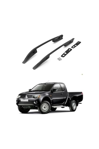 Turtle Mitsubishi L200 Mk4 2006-2014 Tavan Çıtası Falcon Siyah