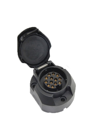 Römorklar Ve Karavanlar İçin 13 Pinli Adaptör, Vidalı Konnektör, 13 Pinli