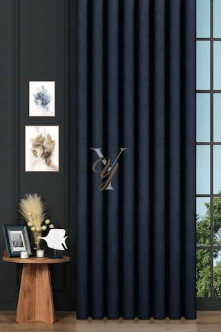 Petek Fon Perde V-1038 İndigo Indigo