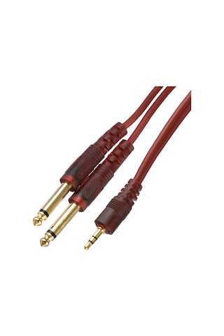 Tunex 3,5 Mm St 2x6,3 Mm Mono Erkek 1,5 Mt Slikonl Mr-600