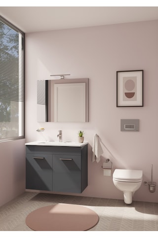 VitrA Minimax A44788 Kapaklı Tuvalet Kağıtlığı, Krom