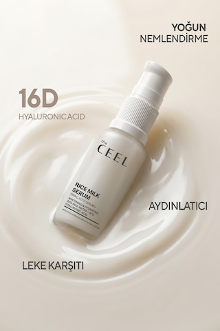 Pirinç Sütü Serumu Nemlendirici & Aydınlatıcı 16d Hyaluronik Asit, Pirinç Suyu Ve Niacinamide 30 Ml