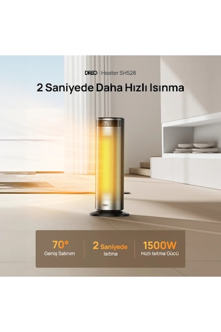 Dreo Solaris 628 Akıllı Elektrikli Isıtıcı