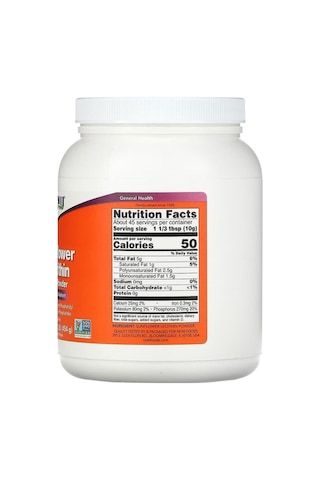 Sunflower Lecithin Pure Powder 454gr - Usa Menş.