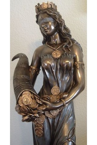 Veronese Bereket Heykeli Thyke Fortuna Figürü 29 Cm