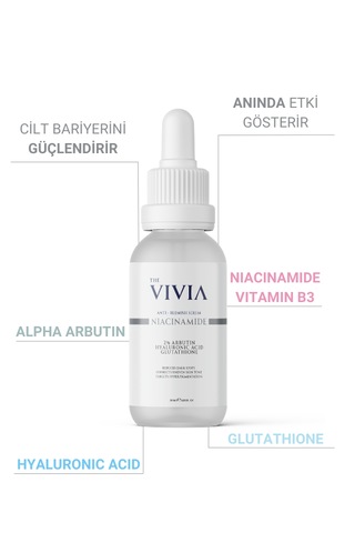 The Vivia Leke Karşıtı Cilt Tonu Eşitleyici Serum 30 ML