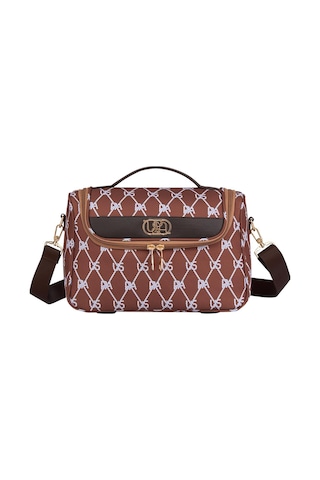 U.s. Polo Assn. Plsyh24640 Makyaj Çantası Ve El Çantası Kahverengi