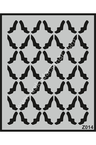 Mood Duvar Stencil Şablon 50x60cm Z014