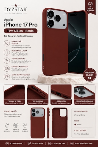 Apple İphone 17 Pro First Silikon