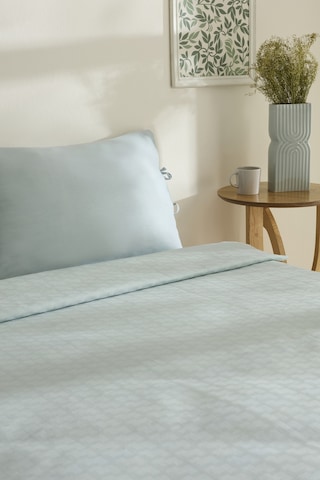 Karaca Home Sarra Britli Bambu Çift Kişilik Pike Takımı Mint Mint