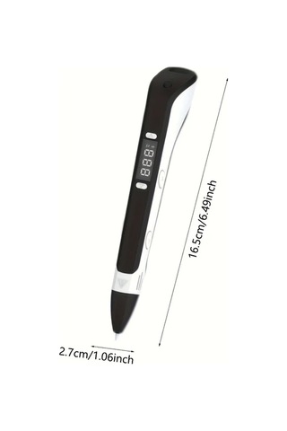Techbloom 3d Yazıcı Çizim Kalemi Seti Dıy Baskı Aracı 11811 İnç 40 Renk Pla Filament Lcd Ekran