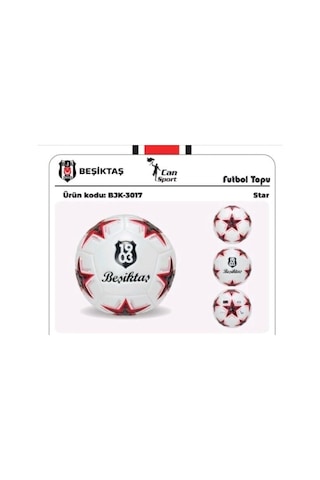 Buğz Bjk-3017 Beşiktaş Futbol Topu Star-cnt Diğer