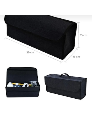 Araç Bagaj Düzenleyici Çanta Organizer Bagaj Çantası Siyah