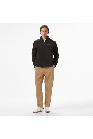United4 Unıted4 Erkek Gri Half Zip Sweatshirt Romeo Gri