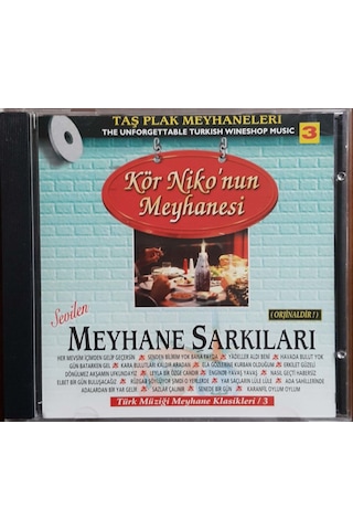 Plak Değildir Cd Dir Cd Kör Niko'nun Meyhanesi Sevilen Meyhane