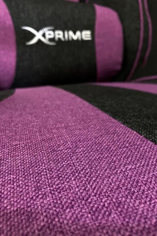 Ofisel Xprime Alpha Fab1 Kumaş Oyuncu Koltuğu Pembe Çok Renkli