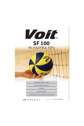 Voit Sf 100 N 5 Voleybol Topu Lacivert - Sarı