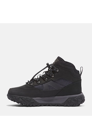 Timberland Motion 6 Mid Lace Up Waterproof Çocuk Sneakers-34002 Siyah