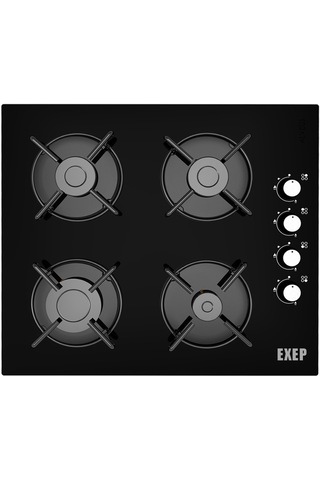 Exep EO320 - ED401 Siyah Cam Ankastre Set