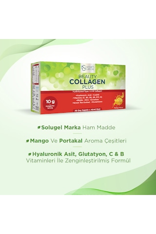 Natures Supreme Beauty Collagen Plus 30 Shot X 40 Ml Portakal