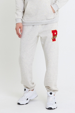 Polo State Erkek Jogger 3 İplik Eşofman Altı Kar Melanj