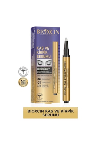 Bioxcin Kolajen Ve Hyaluronik Asit İçerikli Kaş Ve Kirpik Serumu 3 Ml 0