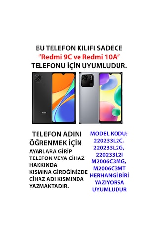 Redmi 9c / 10a Uyumlu Mustafa Kemal Atatürk Kolajları Baskılı Silikon Kılıf