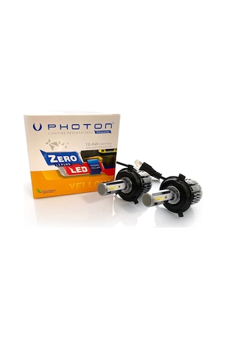 Photon Zero H4 Xtreme Yellow (KOYU SARI) 12-24V