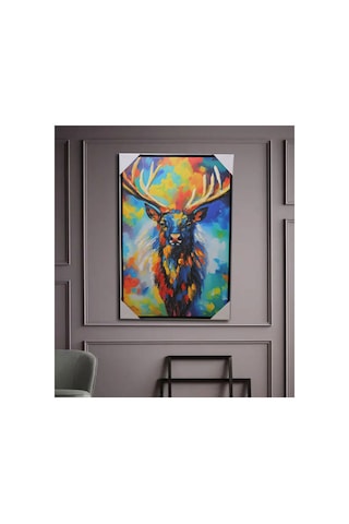 5 Adet Yağlı Boya Duvara Asmalı Pano Duvar Dekoru Ve Asma Tablo, Oil Painting Wall Art, 90 X 60 Cm