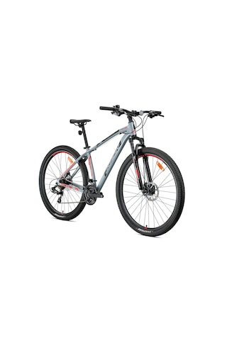 Kron Xc 75 26 Jant 21 Vites Mekanik Disk Fren Dağ Bisikleti Alüminyum Kadro Mtb 14 İnç Açık Gri