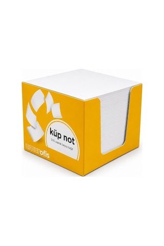 Umur Küp Bloknot 8x8 Beyaz 500 Yaprak - 30010922