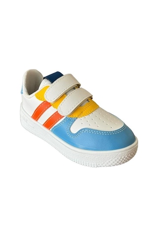 Çocuk Sneaker Spor Ayakkabı Mavi - Turuncu-mavi - Turuncu Mavi - Turuncu