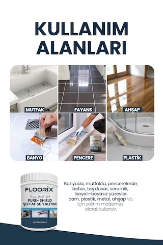 Floorix Şeffaf Su Yalıtımı