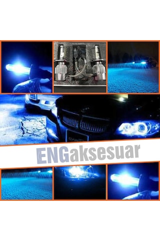 Mavi Led Xenon . Buz Mavisi Led Zenon Far H4-H7-H1-H3-H11 203955879