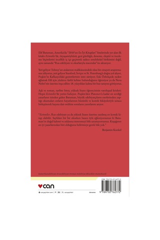 Ecinniler: Rus Edebiyatı ve Okurlarıyla Maceralar - Elif Batuman - Can Yayınları