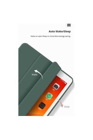 Apple Uyumlu iPad Air 3 10.5 Kılıf Kalem Bölmeli Smart Case A2152 A2123