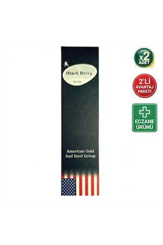 Black Berry Delay Sprey 2 x 25 ML Black Berry Delay Sprey 2 x 25 ML
