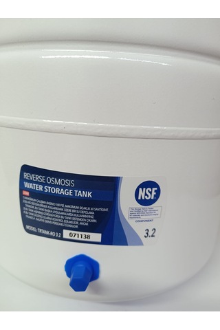 12 Litre - 3,2 Galon - Çelşk Su Arıtma Tankı-- Yüksek Basınçlı Ve Nsf Onaylı