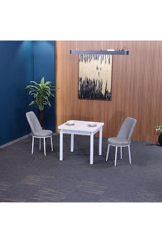 Gold Yemek Masa Sandalye Set