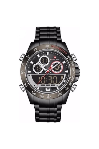 Naviforce Dijital Analog Alarmlı Spor Erkek Kol Saati