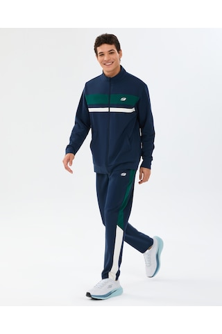 Skechers M Performance Coll. Track Suit Erkek Lacivert Eşofman Takımı S2610008-0505